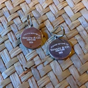 RARE💥 Tiffany Round RTT EARRINGS